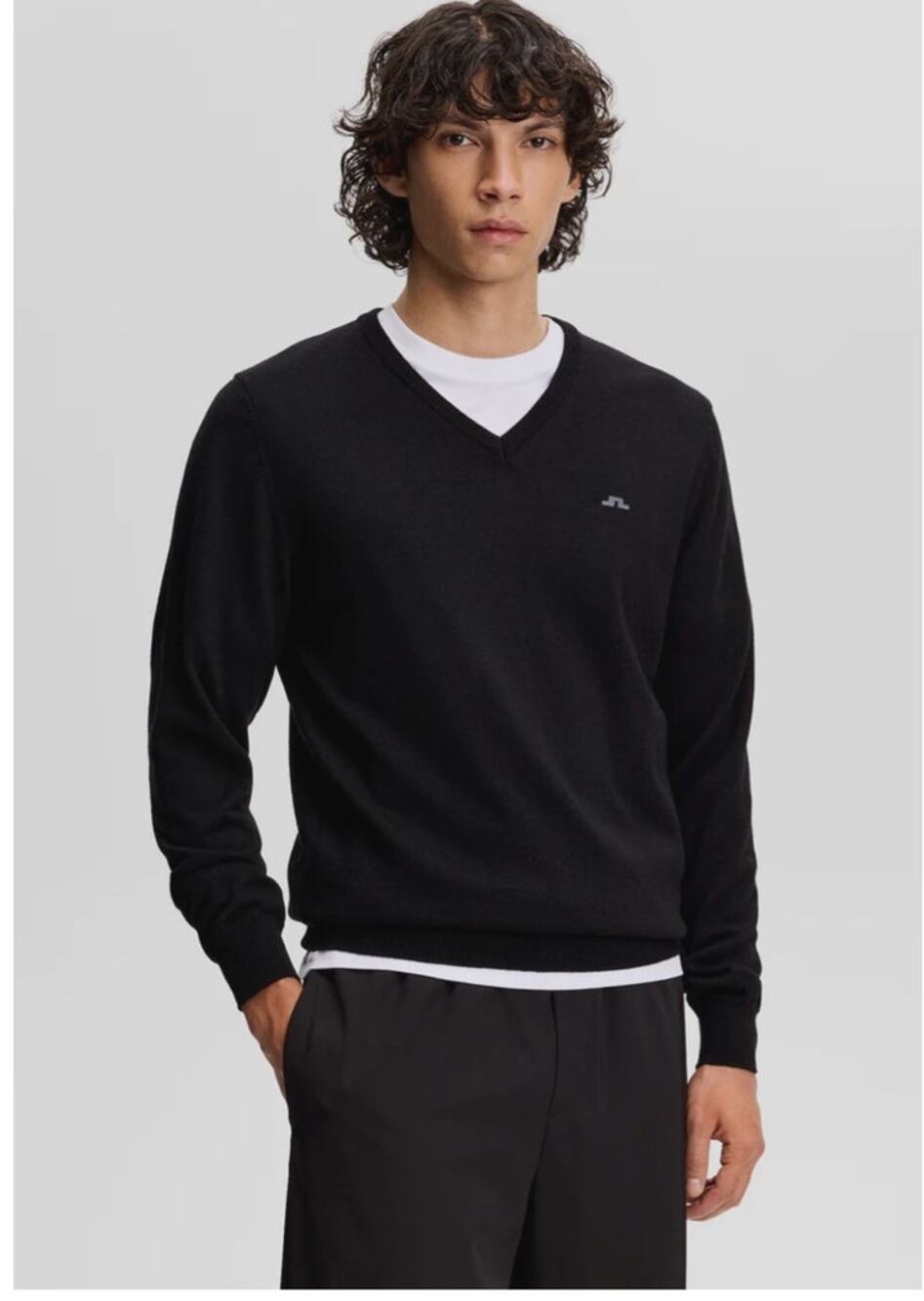 NWT: J. Lindeberg Lyman Tour Merino V-neck Sweater XXL